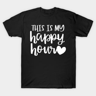 This Is My Happy Hour , Workout , Sport , Cute Gym, Gym Gift, Positive Sport , Motivational T-Shirt